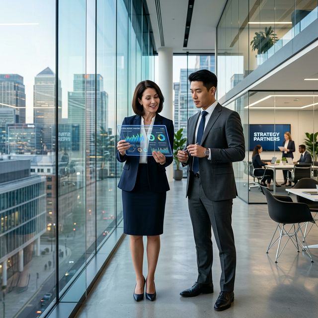 Profissionais em consultoria de alto nível